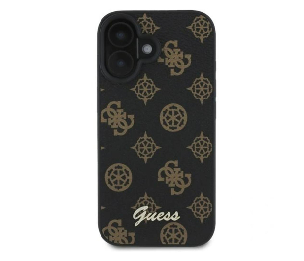 Guess Peony Script Logo do iPhone 16 czarny - 1279106 - zdjęcie 3